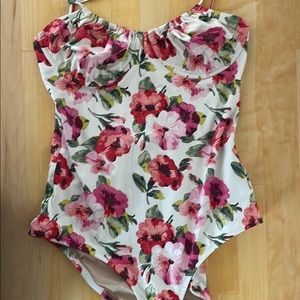 Floral Madewell One Piece Bathing Suit